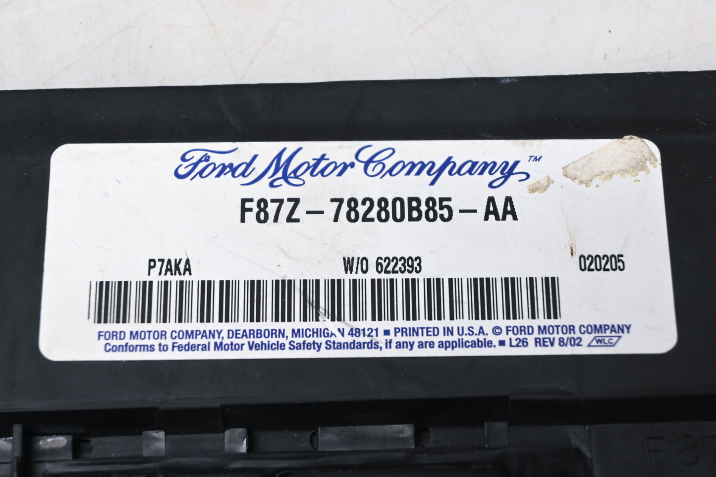 New OEM Ford F87Z-78280B85-AA Air Inlet Vent Grille Assembly NOS
