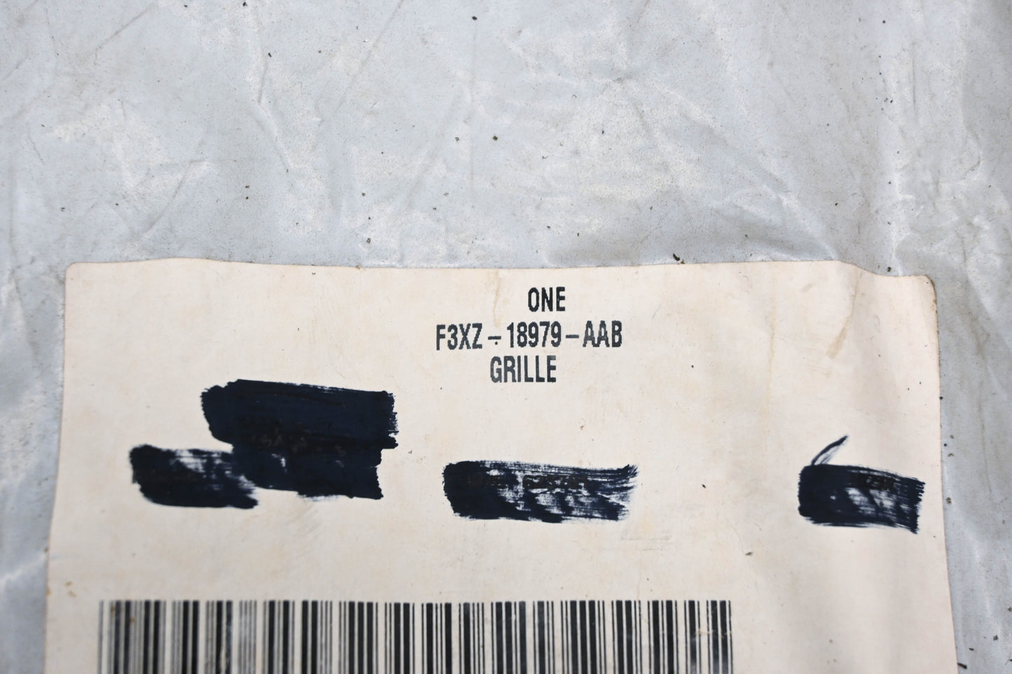 New OEM Ford F3XZ-18979-AAB Grille NOS