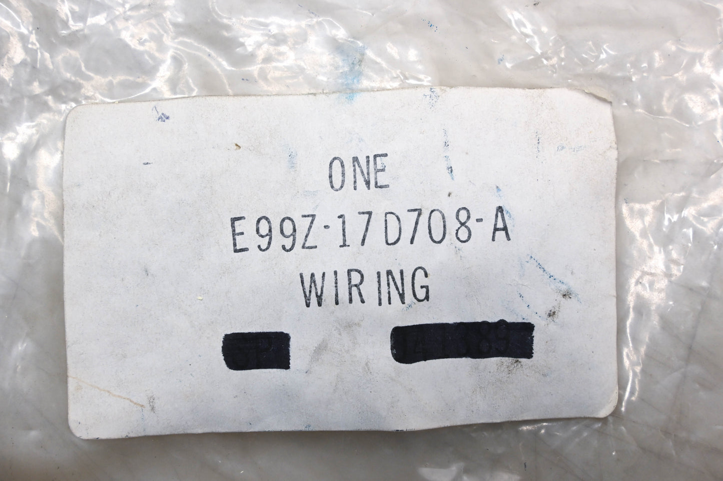 New OEM Ford E99Z-17D708-A Wiring Assembly NOS
