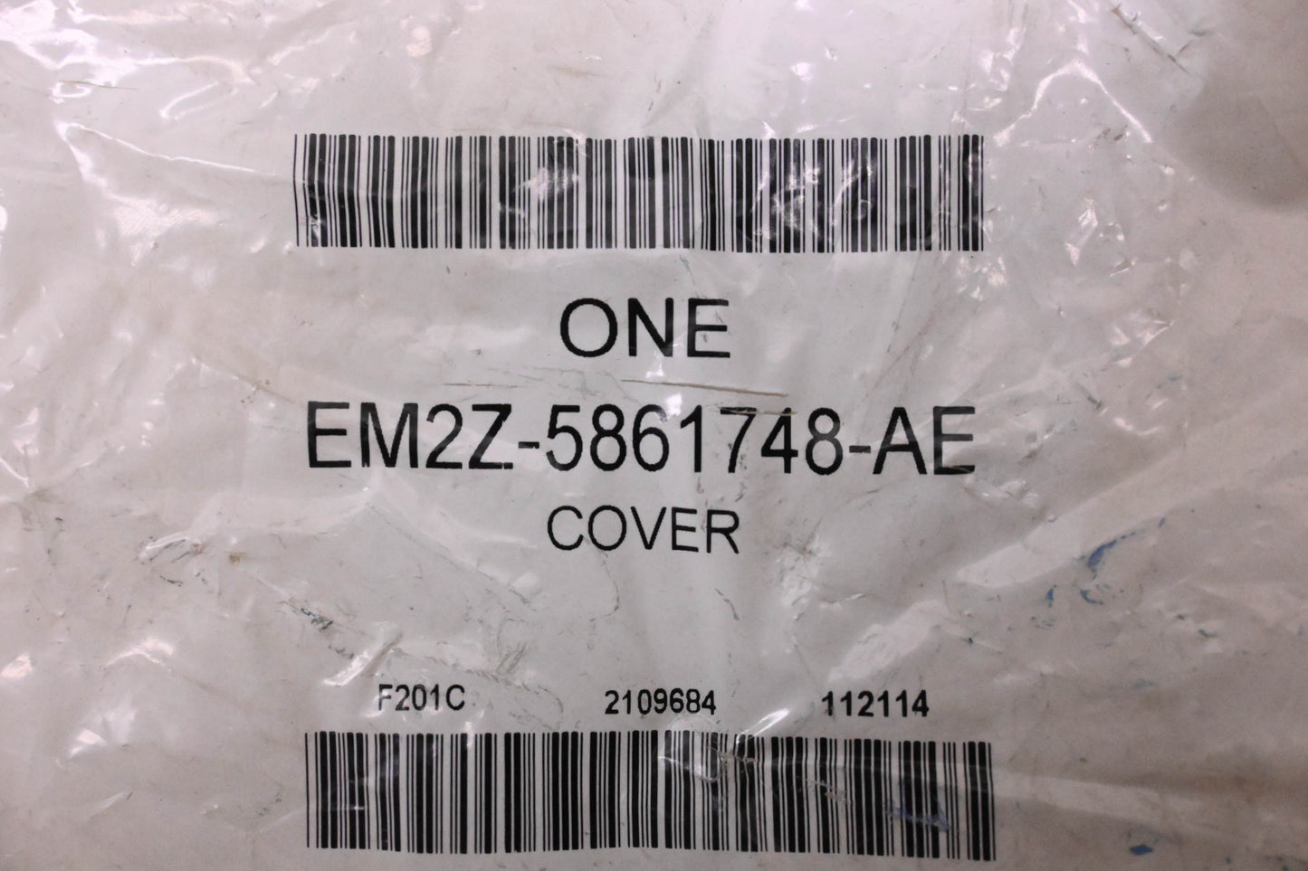 New OEM Ford EM2Z-5861748-AE, 2109684 Seat Track Cover NOS