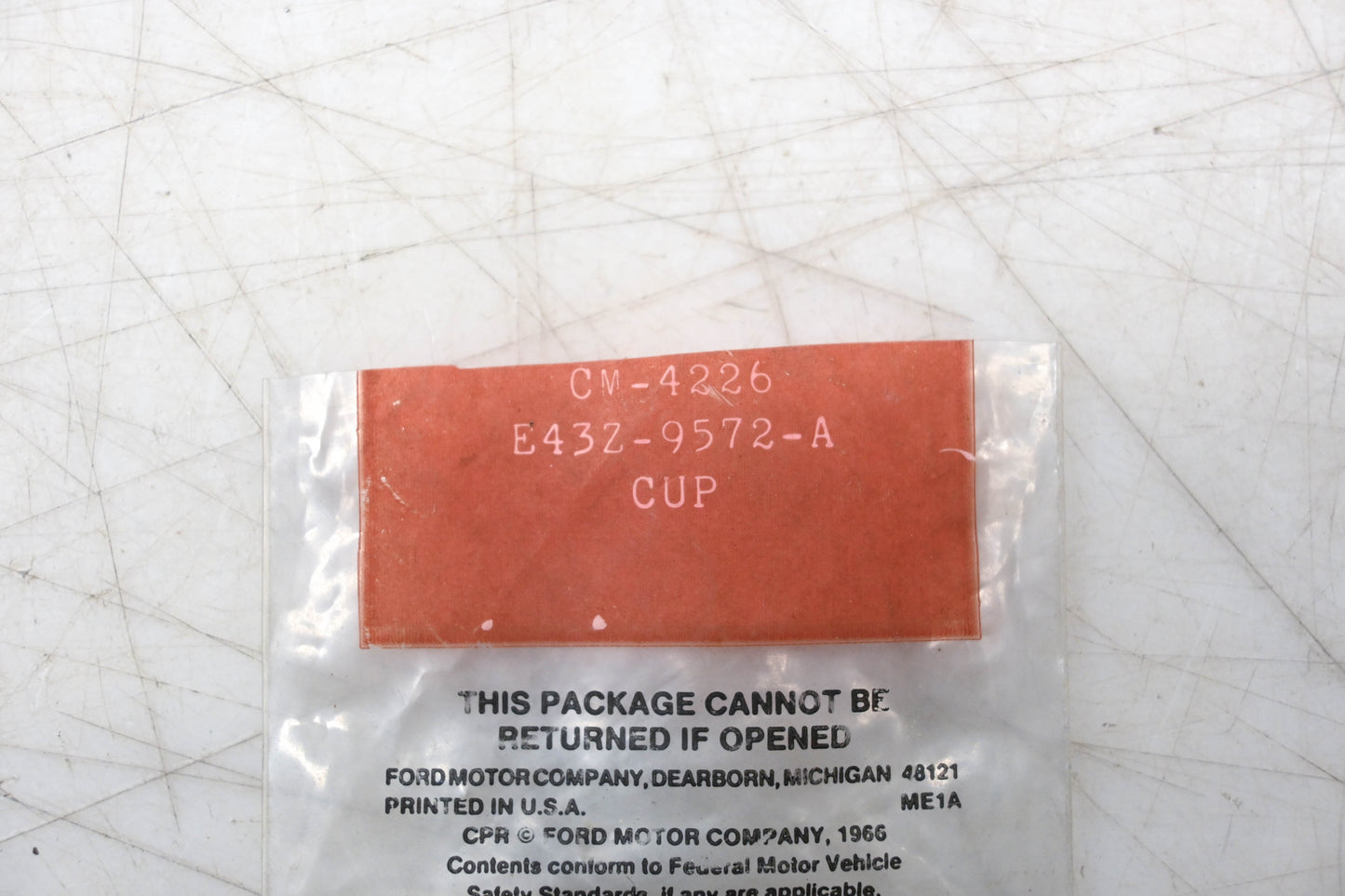 New OEM Motorcraft CM-4226, E43Z-9572-A Blue Cup NOS