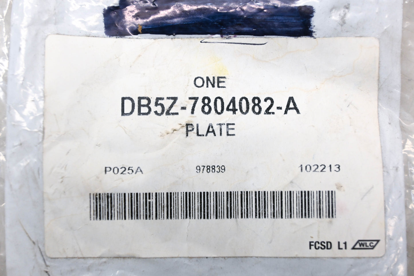 New OEM Ford DB5Z-7804082-A Headliner Mount Plate NOS