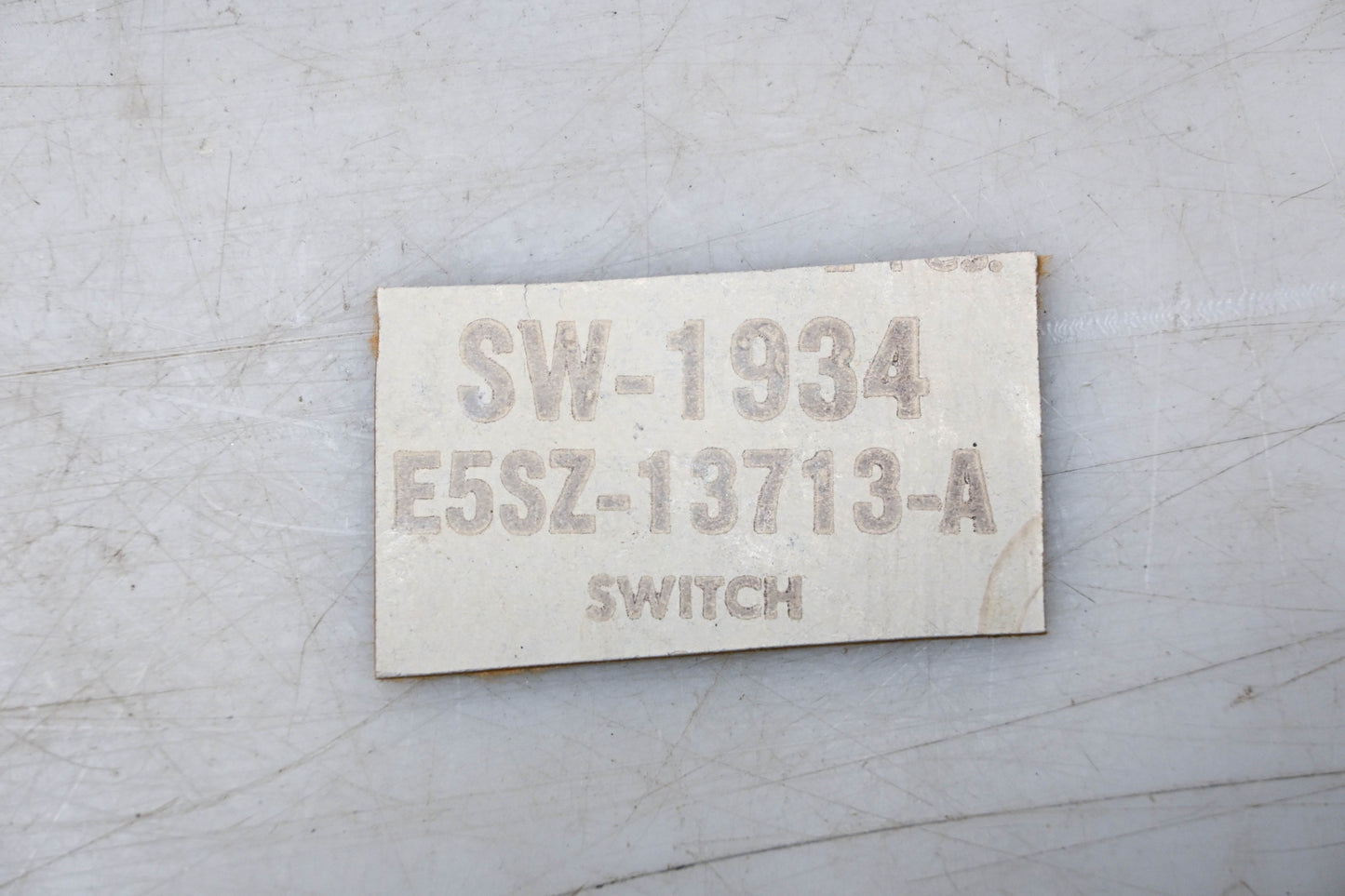 New OEM Motorcraft SW-1934, E5SZ-13713-A Ashtray Courtesy Light Switch Assembly NOS