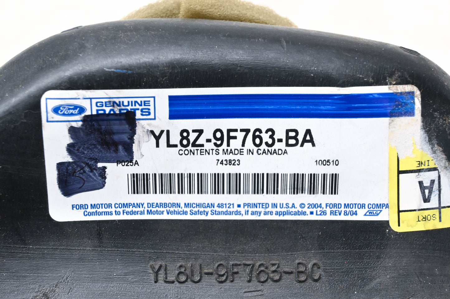 New OEM Ford YL8Z-9F763-BA Air Intake Resonator Assembly NOS
