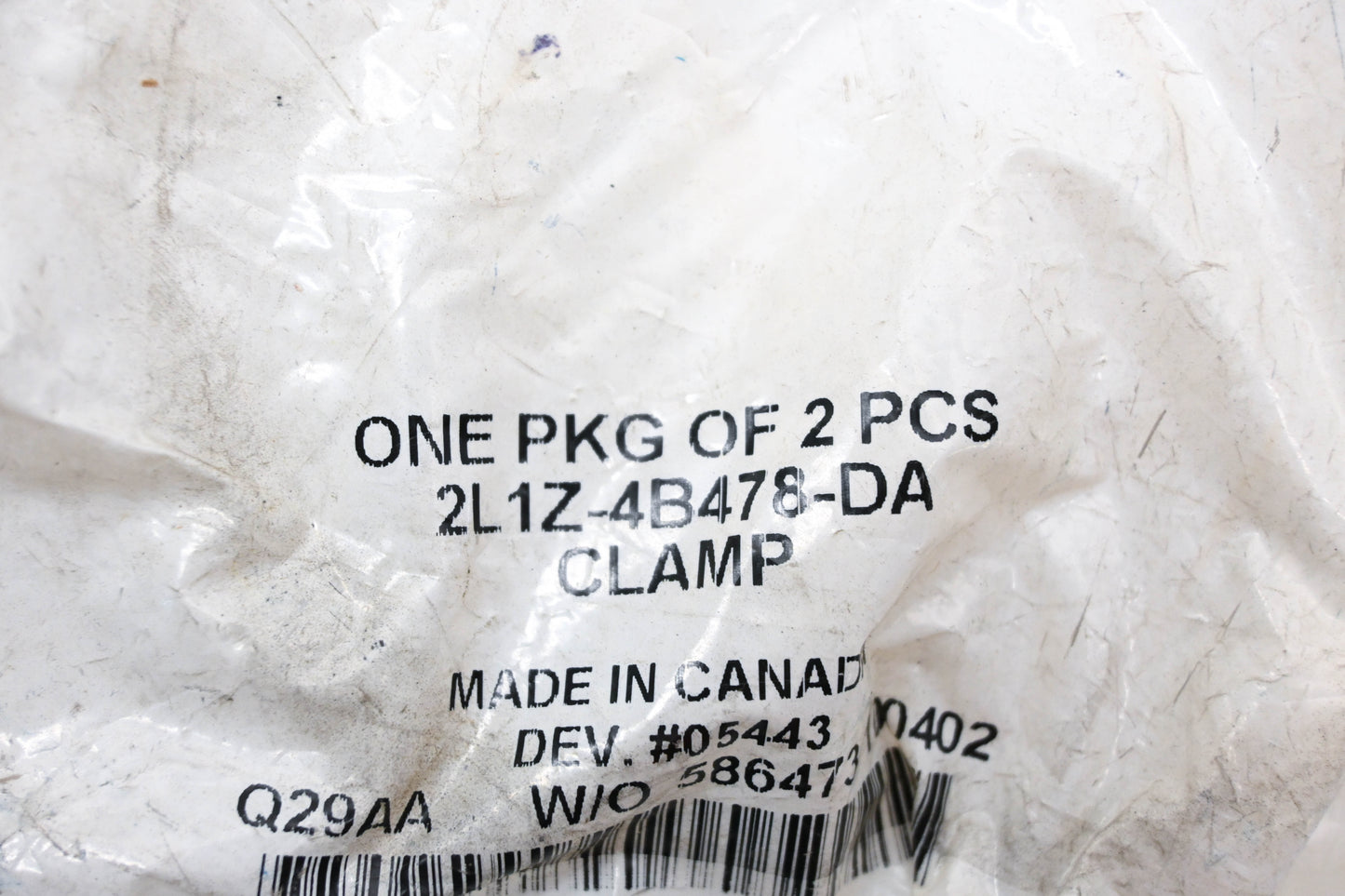 New OEM Ford 2L1Z-4B478-DA Outer Boot Clamps Qty 2 NOS