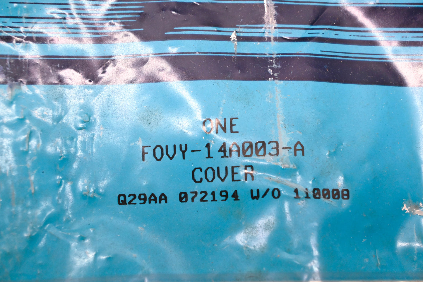 New OEM Ford FOVY-14A003-A Fuse Box Cover NOS