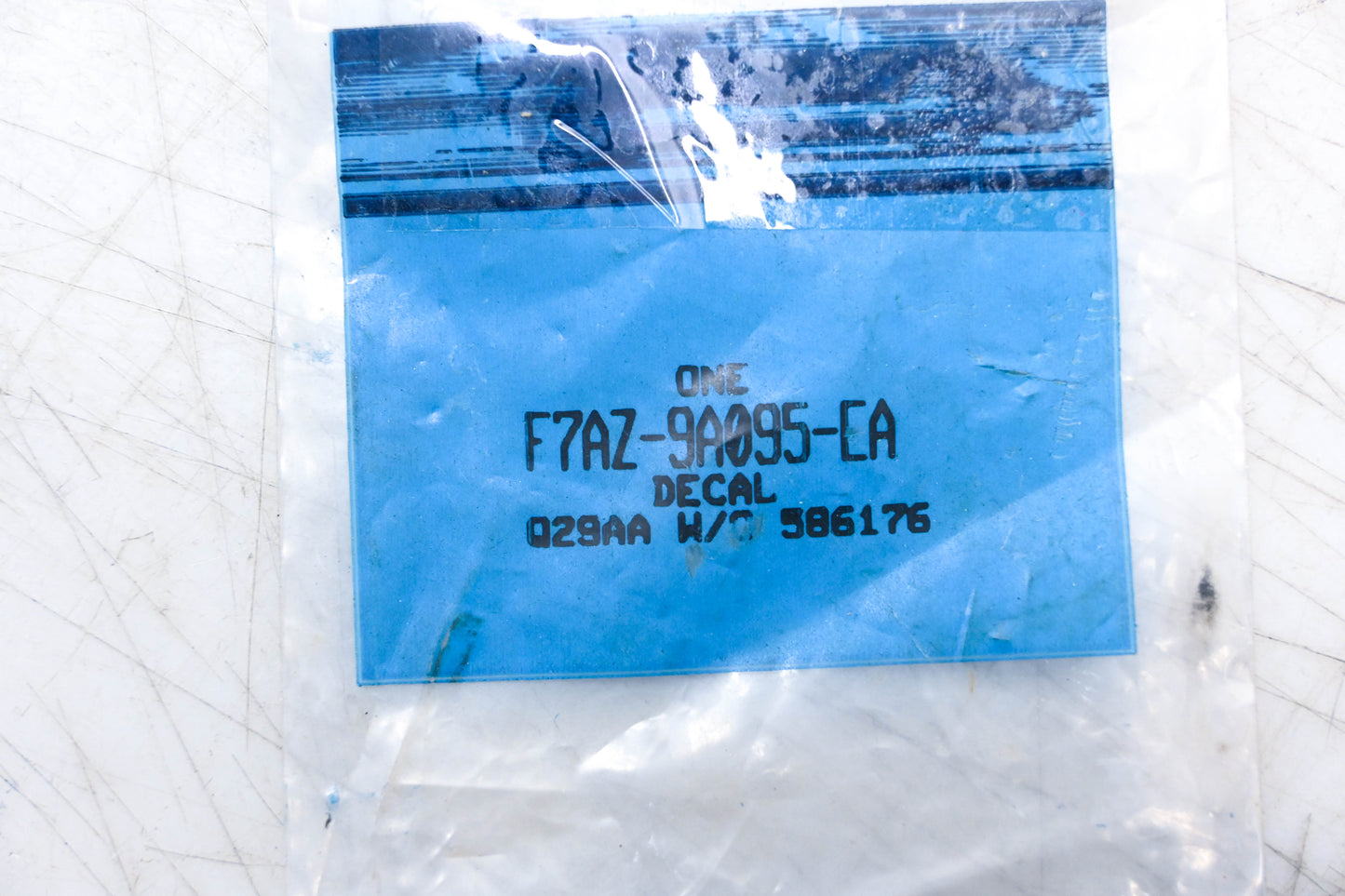 New OEM Ford F7AZ-9A095-EA Warning Decal NOS