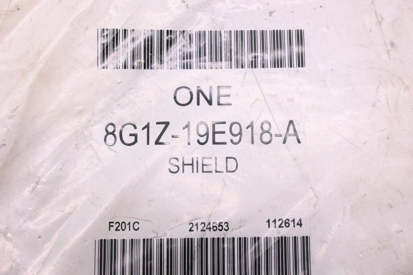 New OEM Ford 8G1Z-19E918-A Right Side Splash Shield NOS