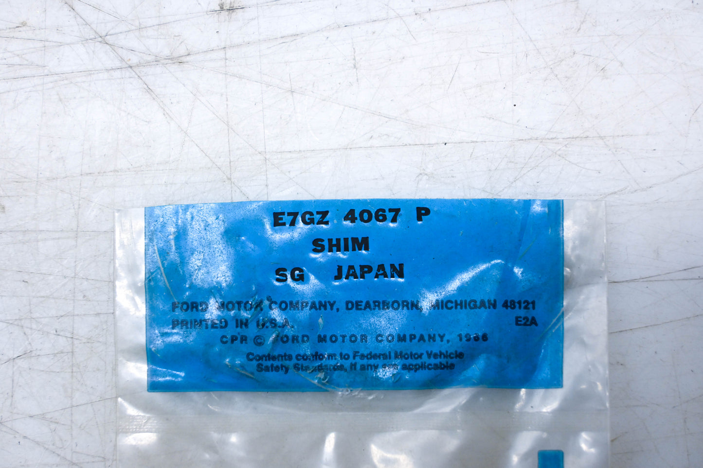 New OEM Ford E7GZ-4067-P Shims Qty 2 NOS