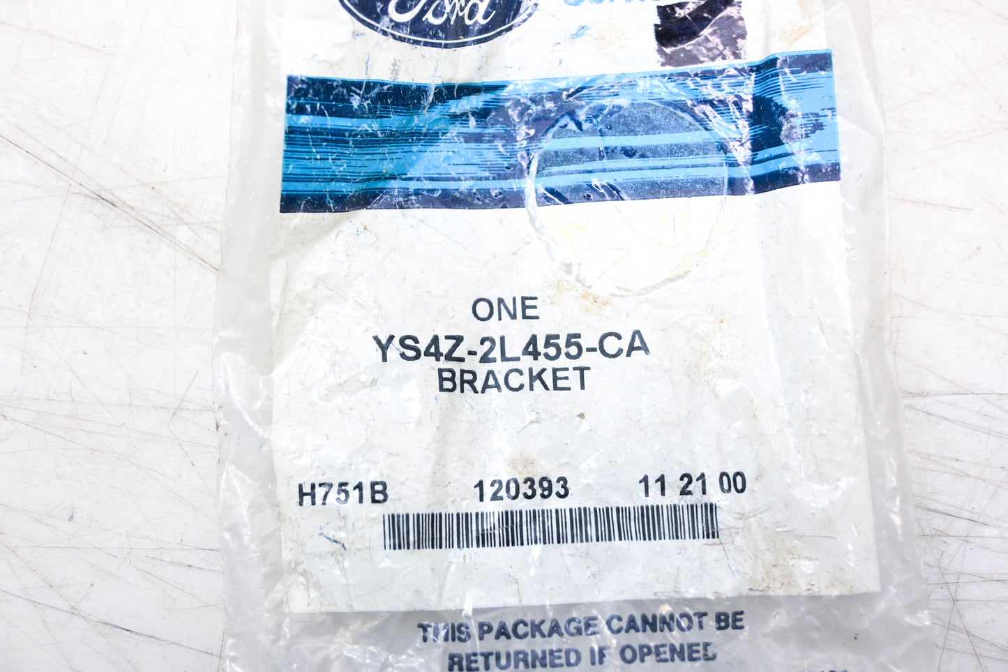 New OEM Ford YS4Z-2L455-CA Brake Hose Support Bracket NOS