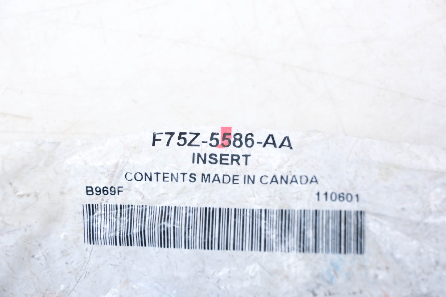 New OEM Ford F75Z-5586-AA Insert Assembly NOS