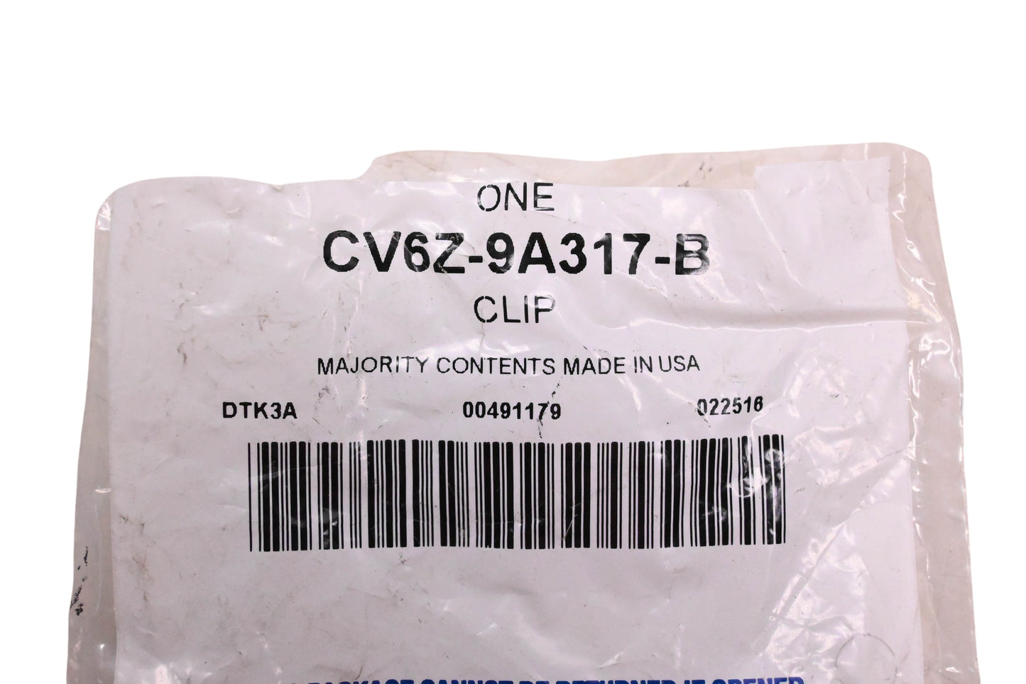 New OEM Ford CV6Z-9A317-B Vapor Hose Retainer Clip NOS