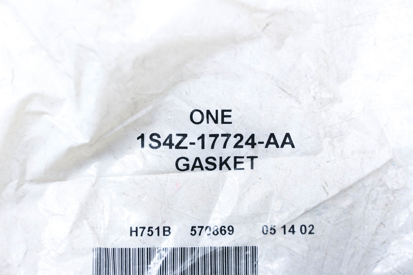New OEM Ford 1S4Z-17724-AA Gasket/ Seal NOS