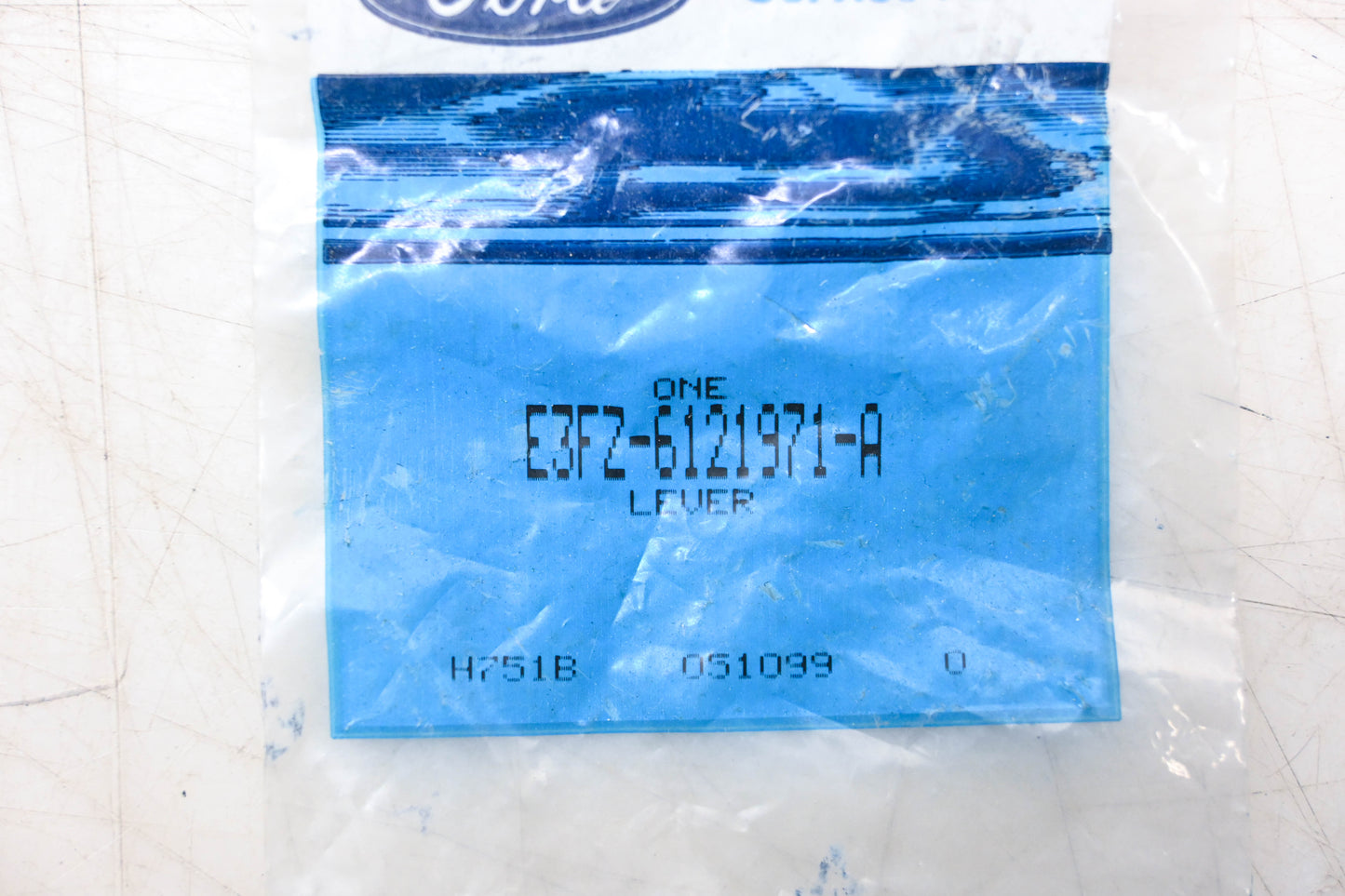 New OEM Ford E3FZ-6121971-A Front Door Latch Operating Lever NOS