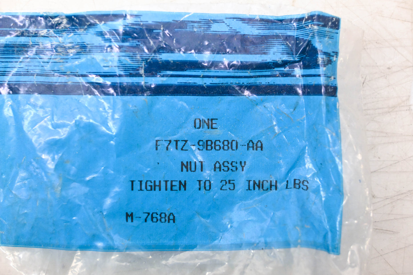 New OEM Ford F7TZ-9B680-AA Nut Assembly NOS