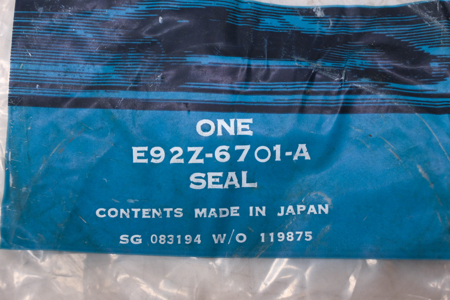 New OEM Ford E92Z-6701-A Rear Crankshaft Seal NOS