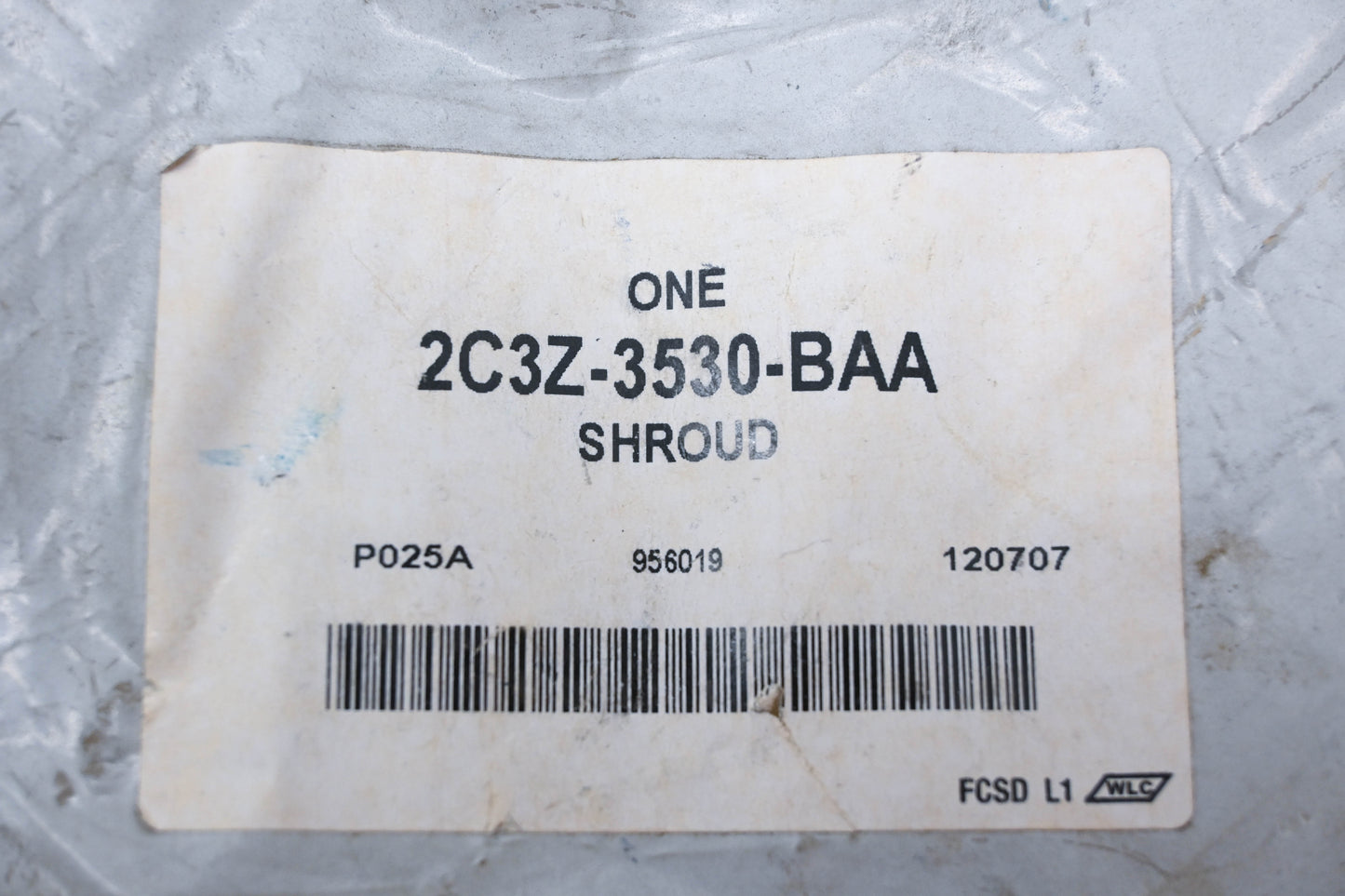 New OEM Ford 2C3Z-3530-BAA Steering Column Shroud Assembly NOS