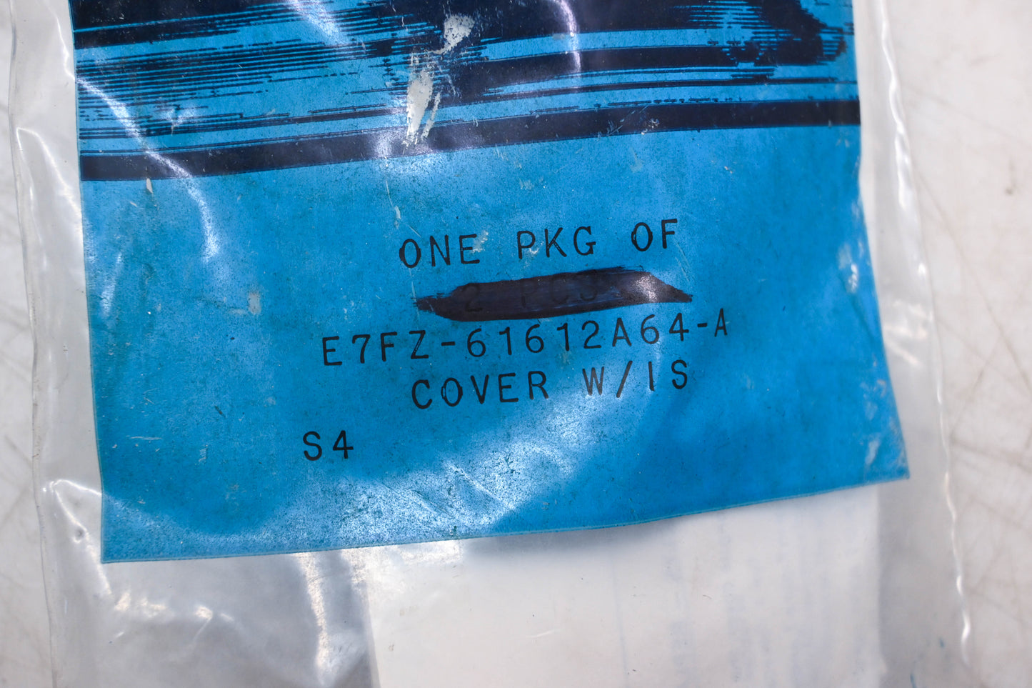 New OEM Ford E7FZ-61612A64-A Seat Belt Tongue Cover NOS