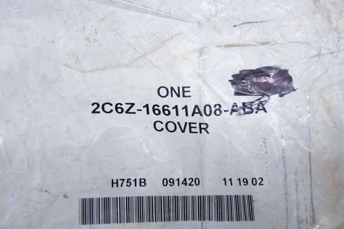 New OEM Ford 2C6Z-16611A08-ABA Headrest Cover NOS