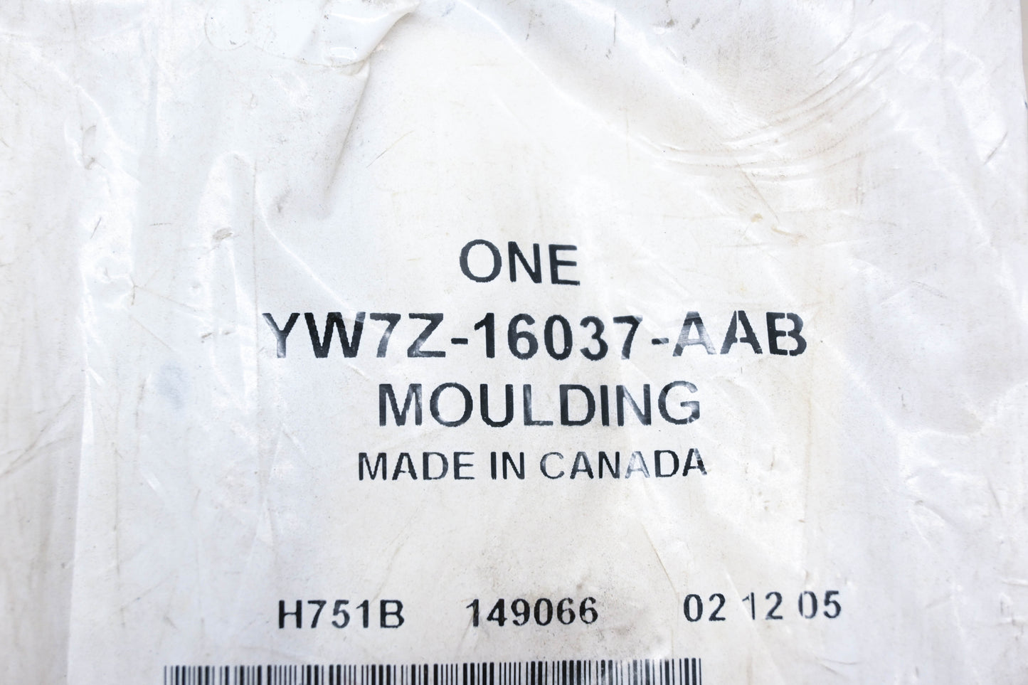 New OEM Ford YW7Z-16037-AAB Fender Moulding NOS