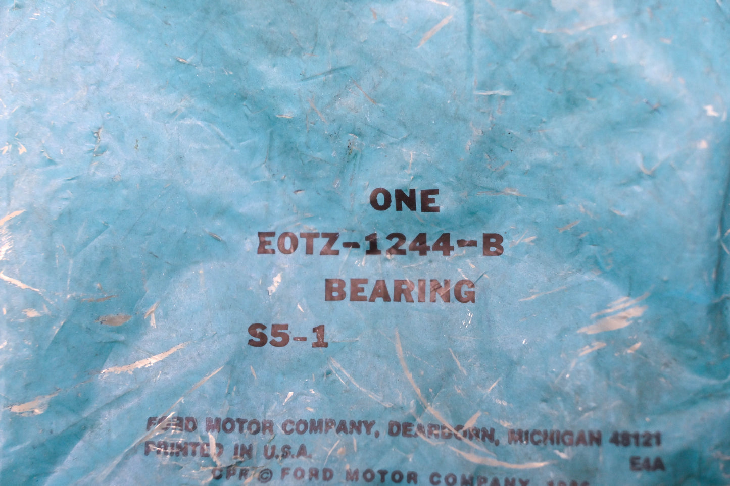 New OEM Ford EOTZ-1244-B Bearing Assembly NOS