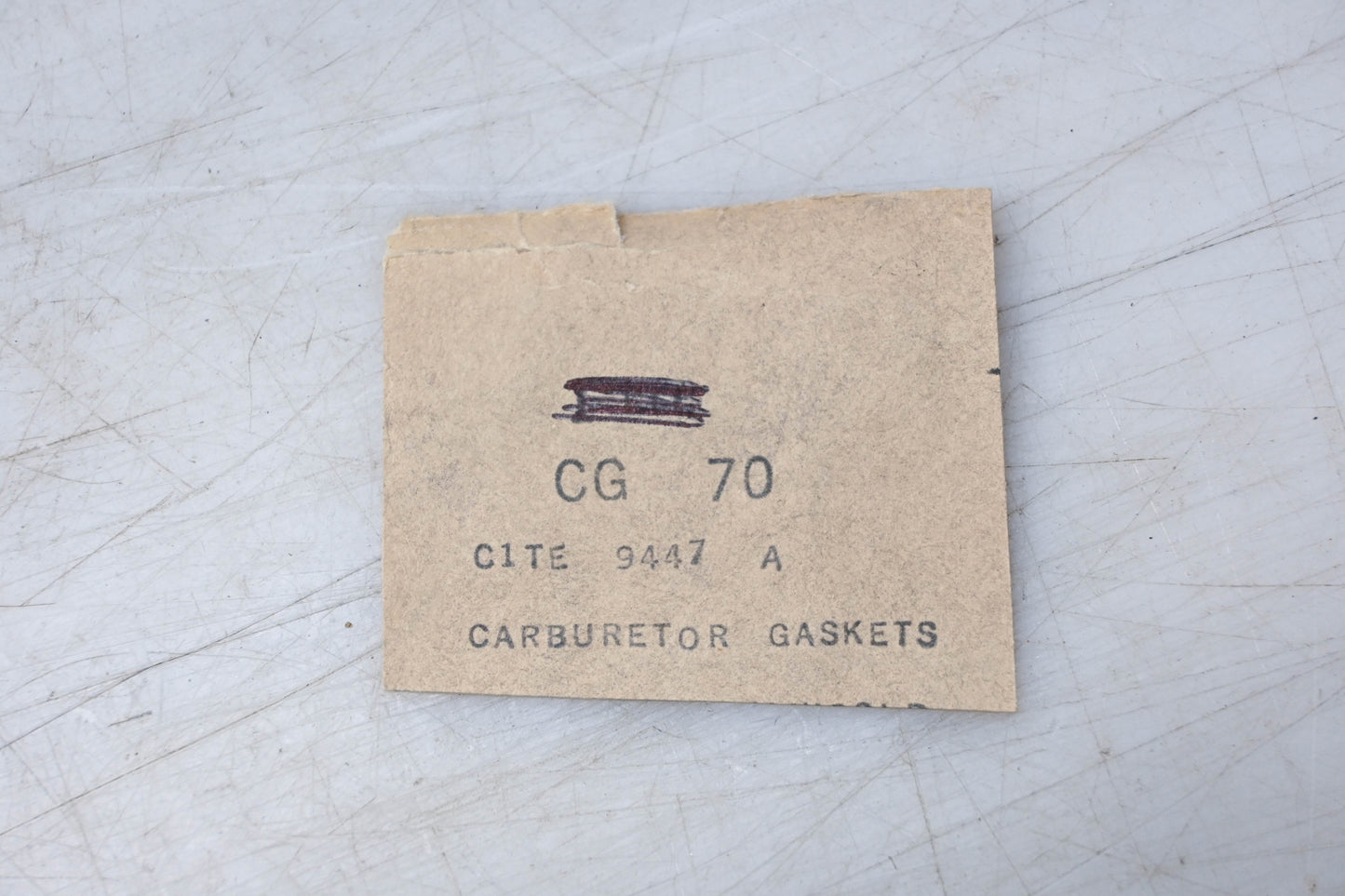 New OEM Motorcraft CG-70, C1TE-9447-A Carburetor Mounting Gasket NOS