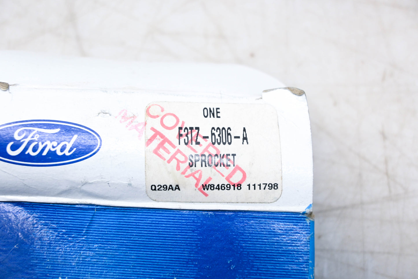 New OEM Ford F3TZ-6306-A Engine Timing Crankshaft Sprocket NOS