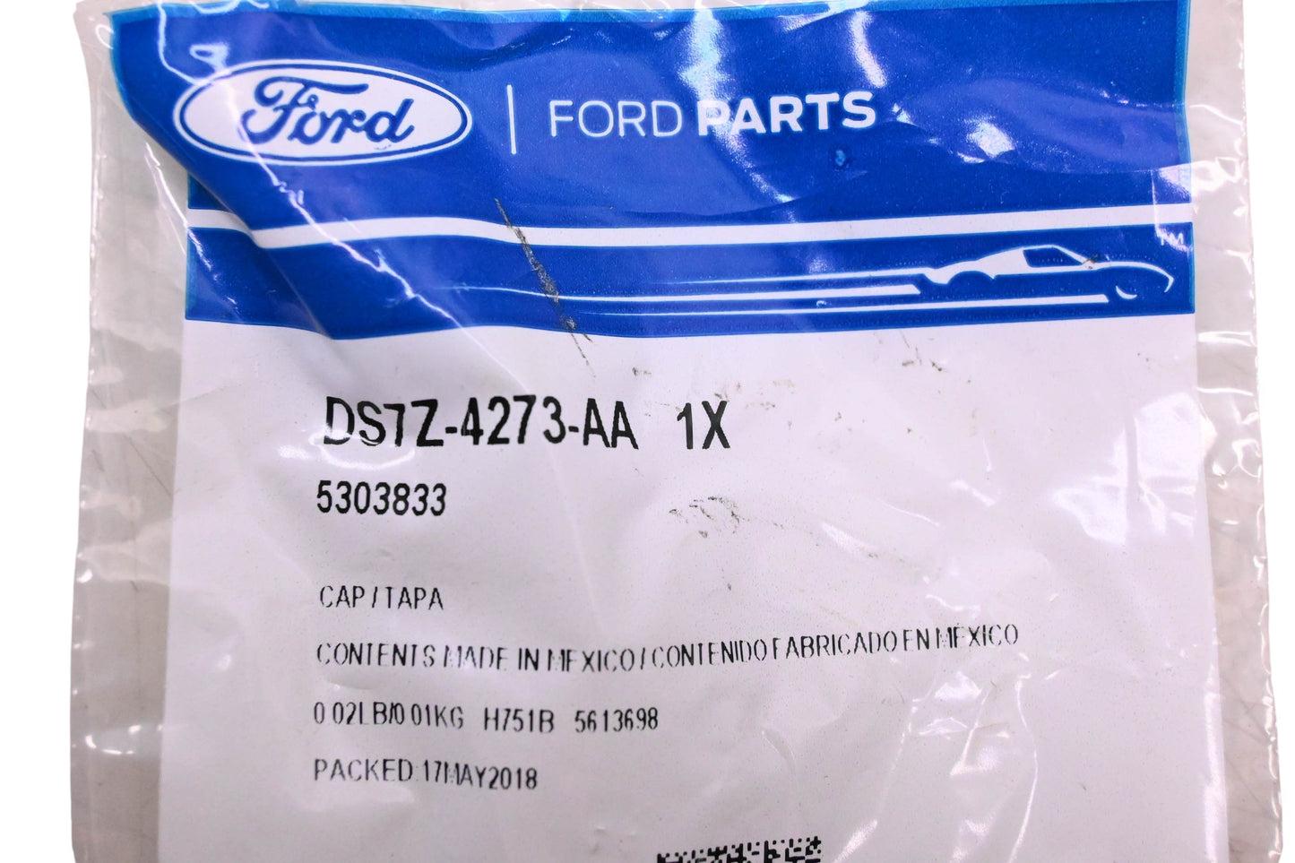 New OEM Ford DS7Z-4273-AA, 5303833 Sun Visor Cap Cover NOS