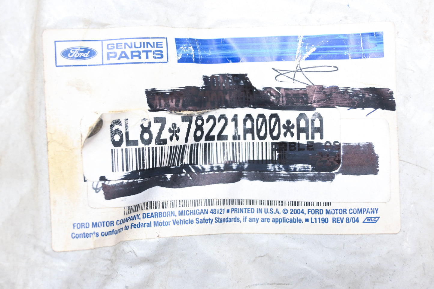 New OEM Ford 6L8Z-78221A00-AA Door Latch Cable Assembly NOS