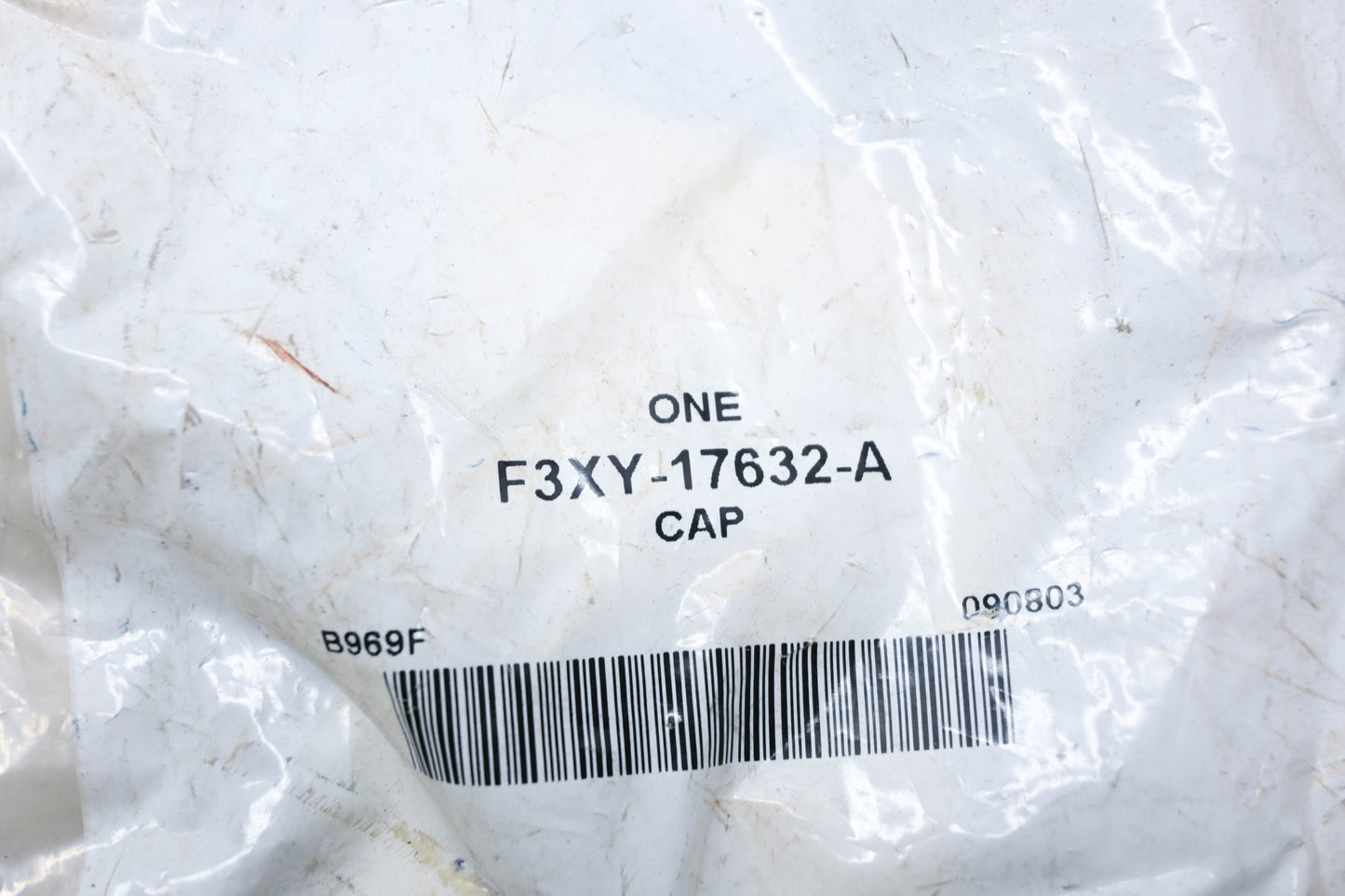 New OEM Ford F3XY-17632-A Windshield Washer Reservoir Cap NOS