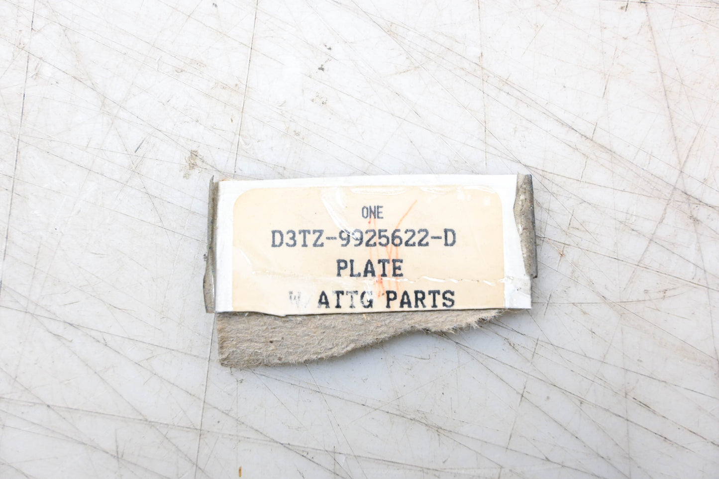 New OEM Ford D3TZ-9925622-D Explorer Bedside Nameplate NOS