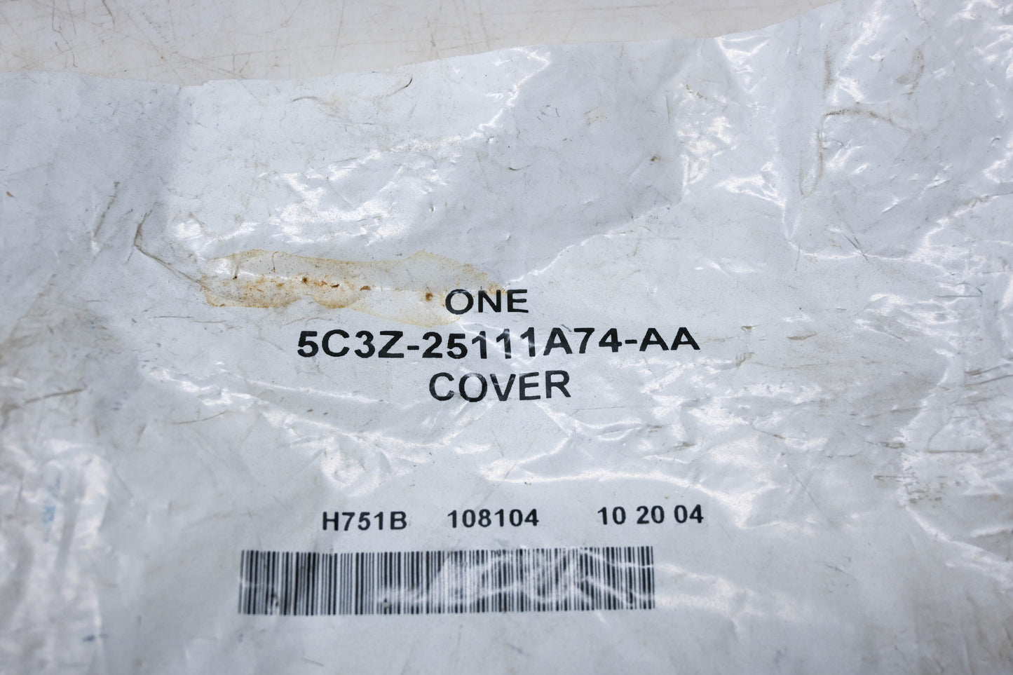 New OEM Ford 5C3Z-25111A74-AA Access Hole Cover NOS