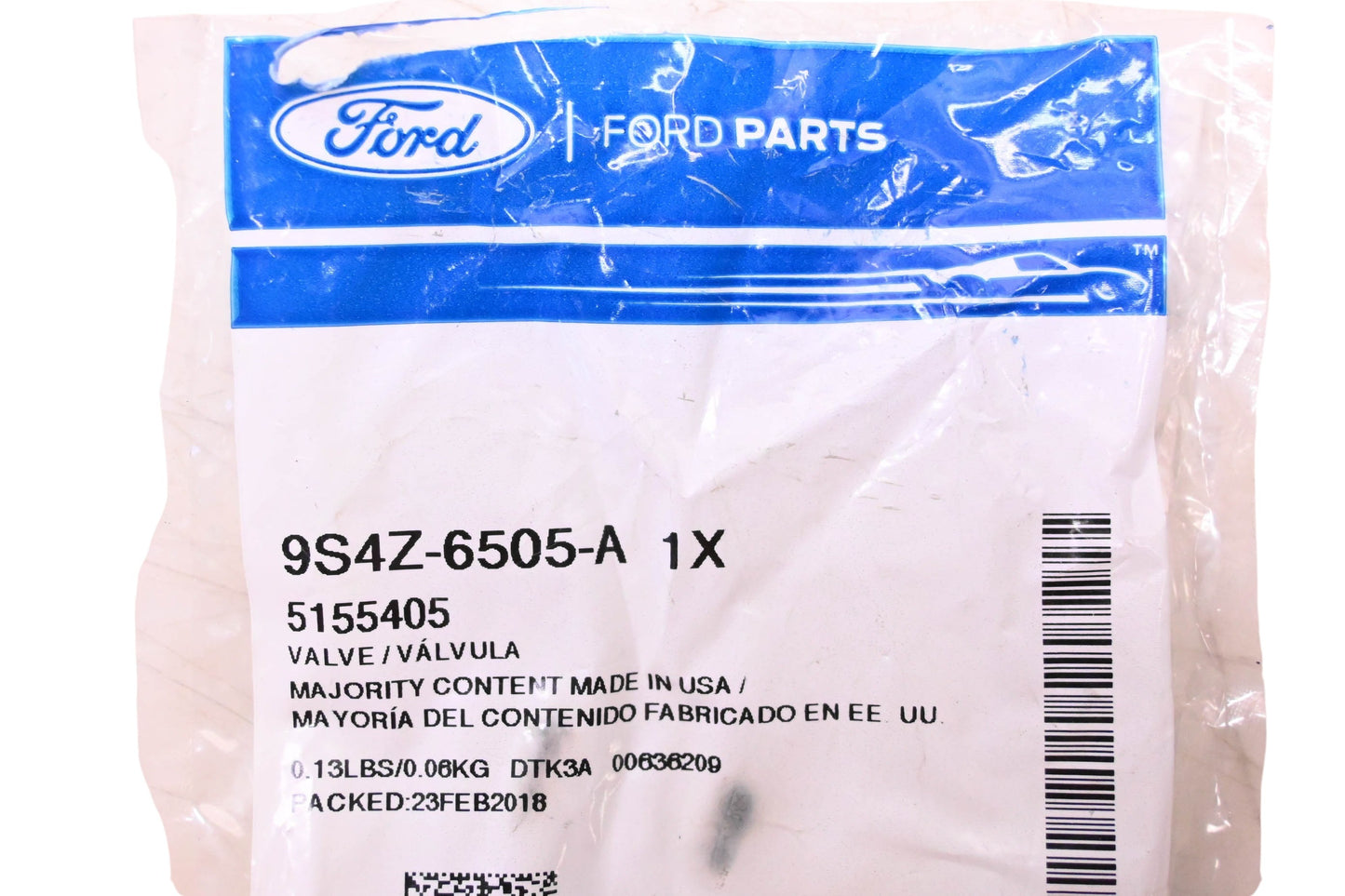 New OEM Ford 9S4Z-6505-A, 5155405 Engine Exhaust Valve NOS