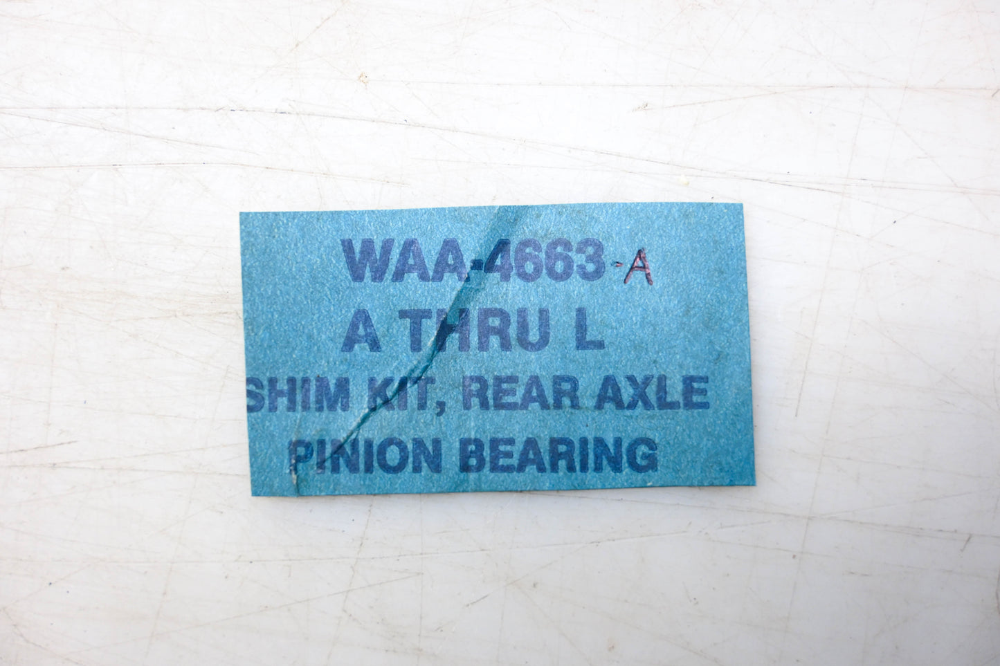 New OEM Ford WAA-4663-A Shim Kit NOS