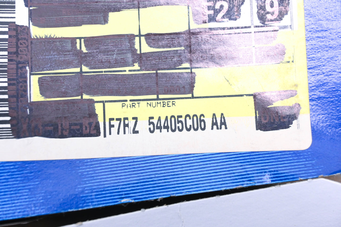 New OEM Ford F7RZ-54405C06-AA Fuel Tank Filler Door Inner Panel NOS