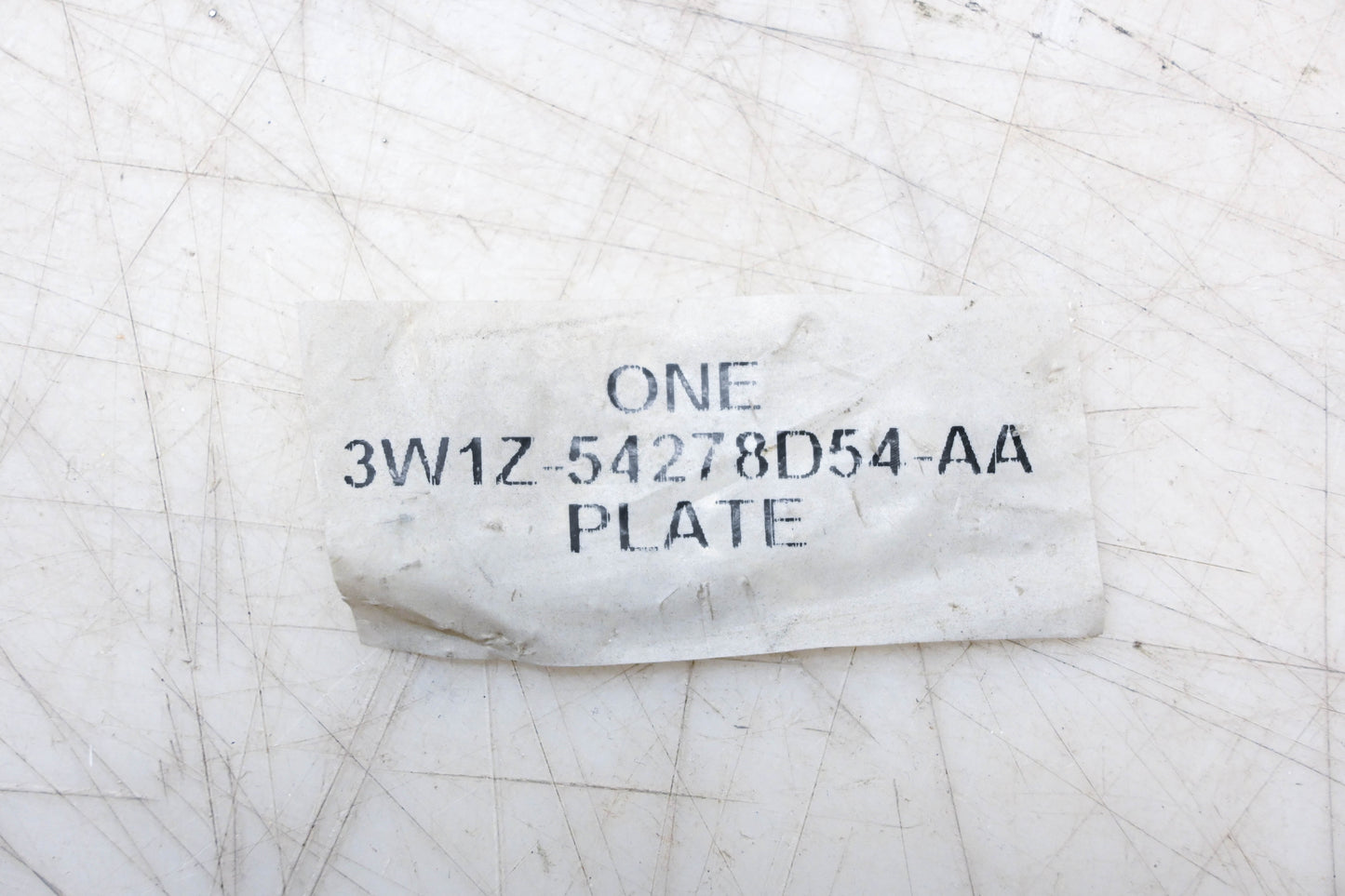 New OEM Ford 3W1Z-54278D54-AA Plate NOS