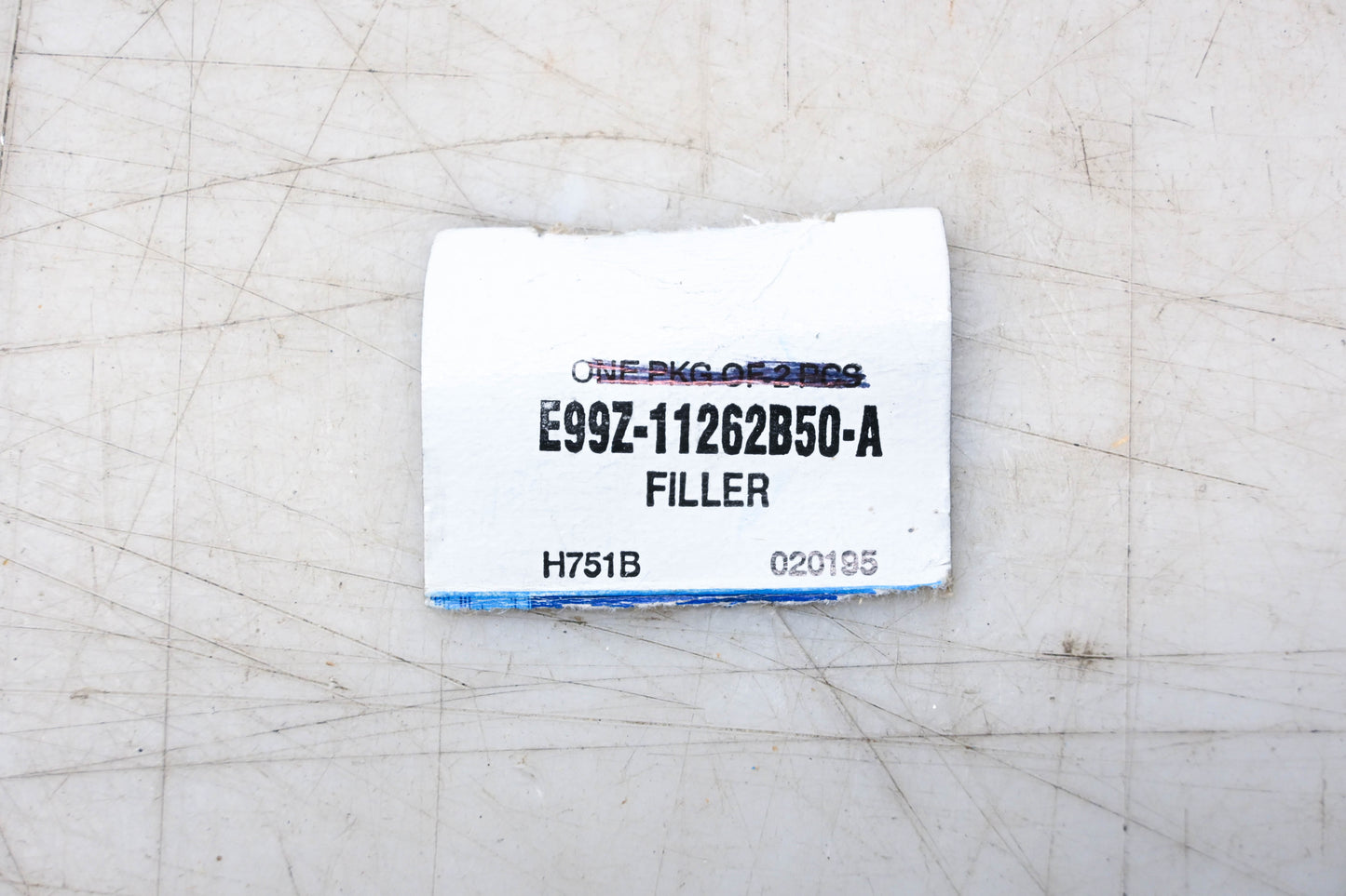 New OEM Ford E99Z-11262B50-A Filler NOS