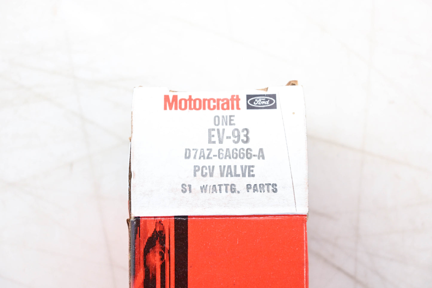New OEM Motorcraft EV-93, D7AZ-6A666-A PCV Valve Kit NOS