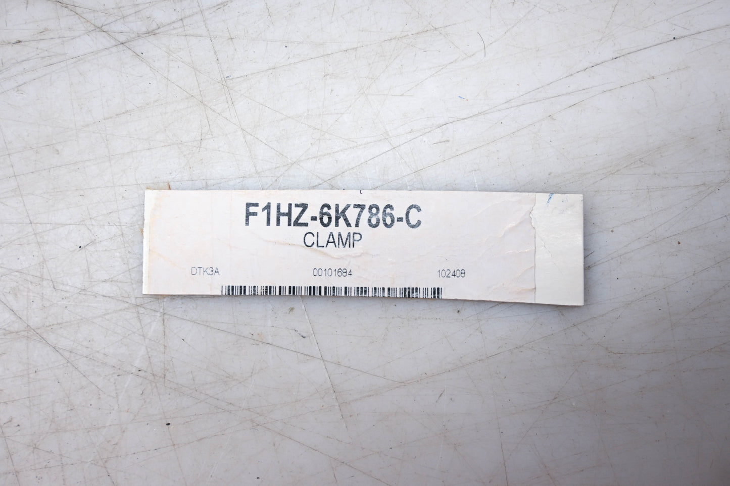 New OEM Ford F1HZ-6K786-C Charger Air Cooler Hose Clamp NOS