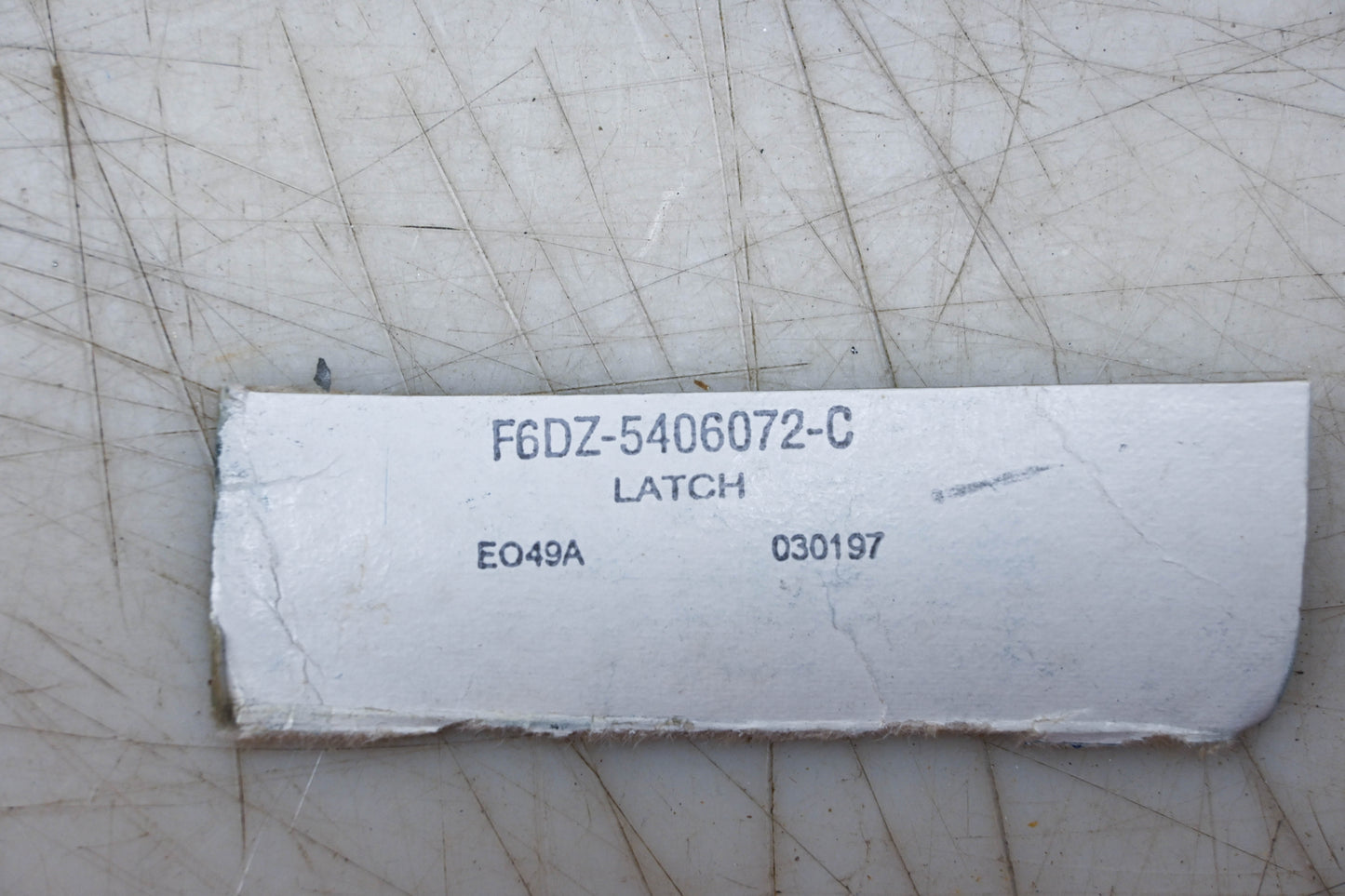 New OEM Ford F6DZ-5406072-C Glove Box Latch Assembly Kit NOS