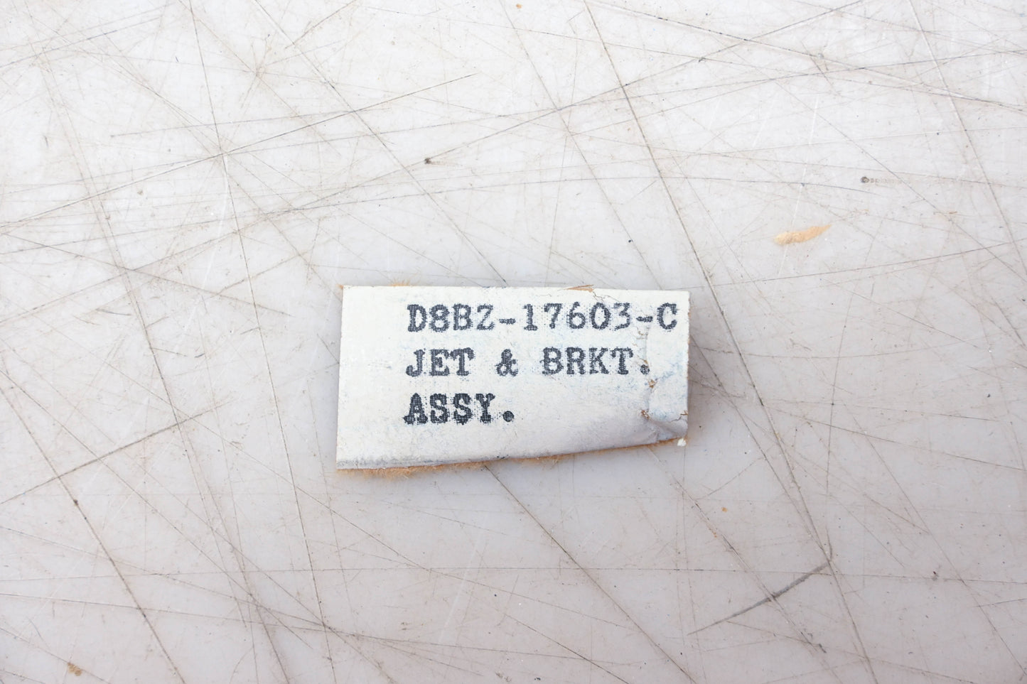 New OEM Ford D8BZ-17603-C Rear Window Washer Jet Assembly NOS