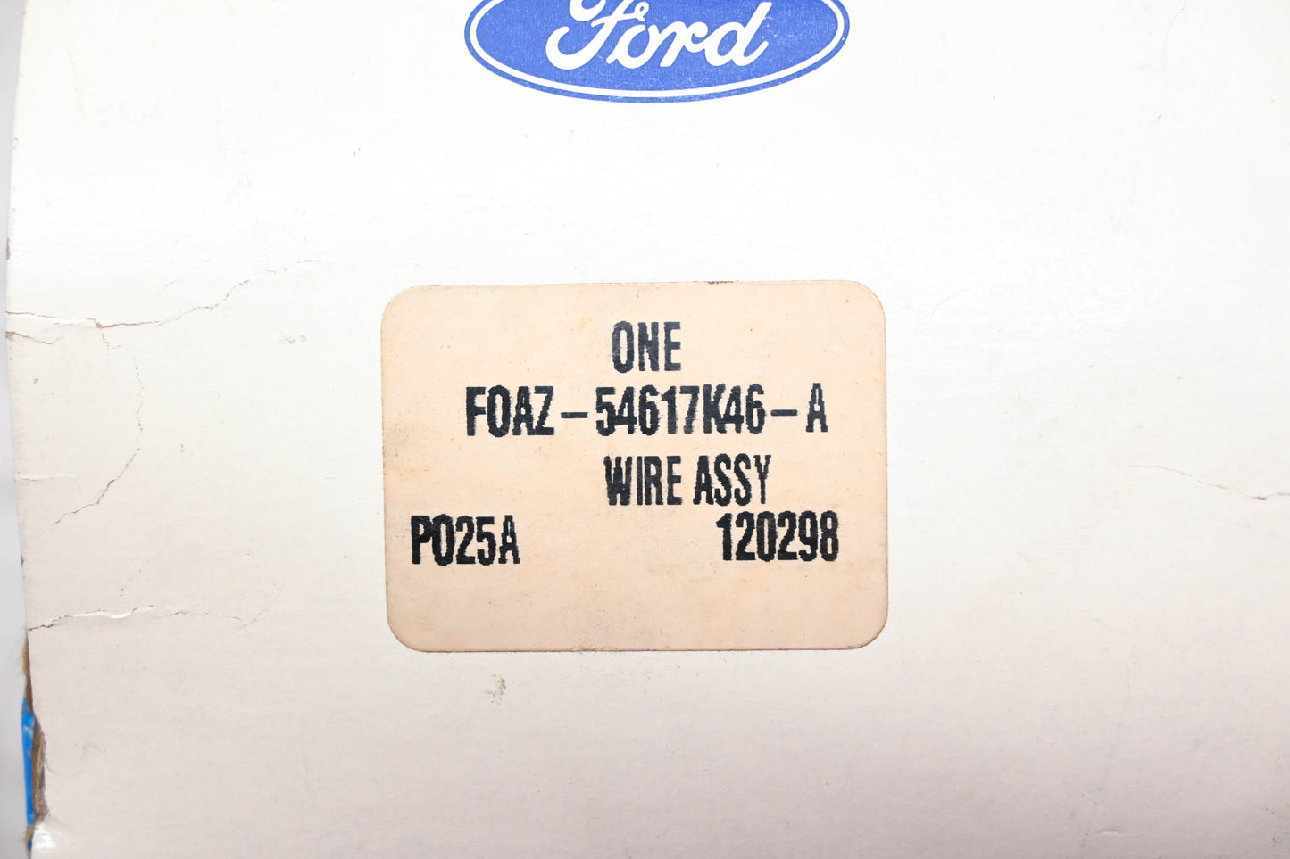 New OEM Ford FOAZ-54617K46-A Wire Harness Assembly NOS