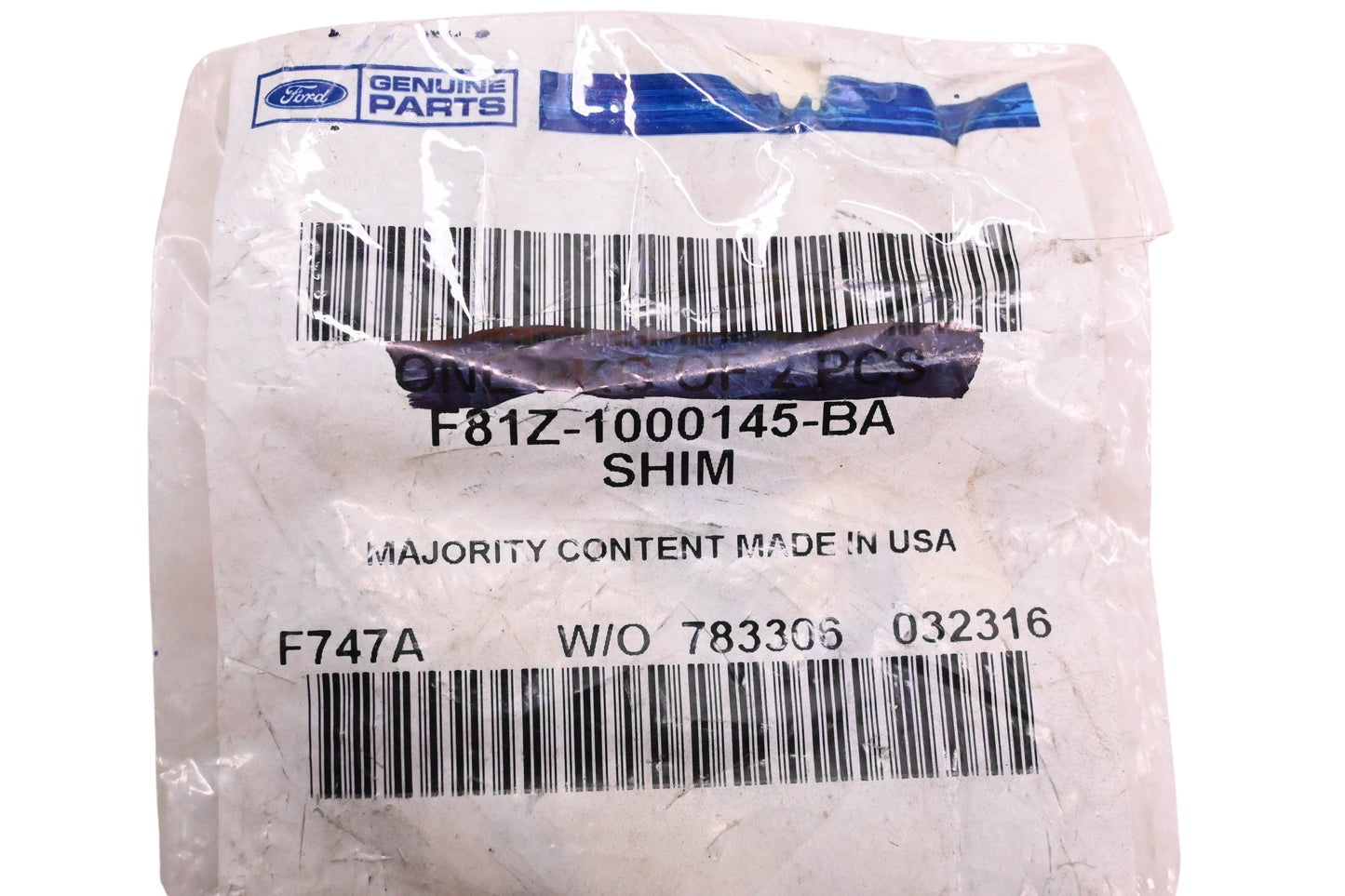 New OEM Ford F81Z-1000145-BA Shim NOS