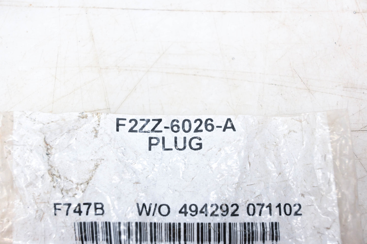 New OEM Ford F2ZZ-6026-A Engine Expansion Plug NOS