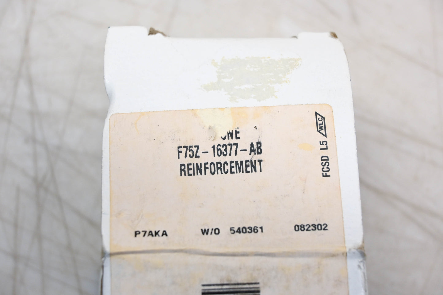 New OEM Ford F75Z-16377-AB Reinforcement NOS