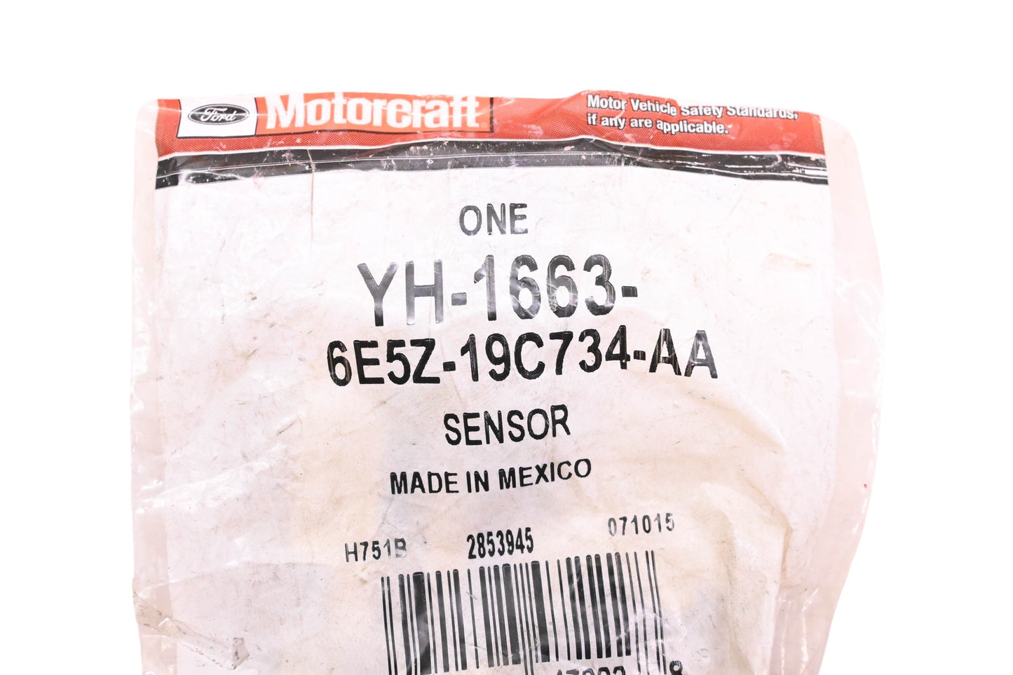 New OEM Motorcraft YH-1663, 6E5Z-19C734-AA Cabin Air Temperature Sensor Assembly NOS