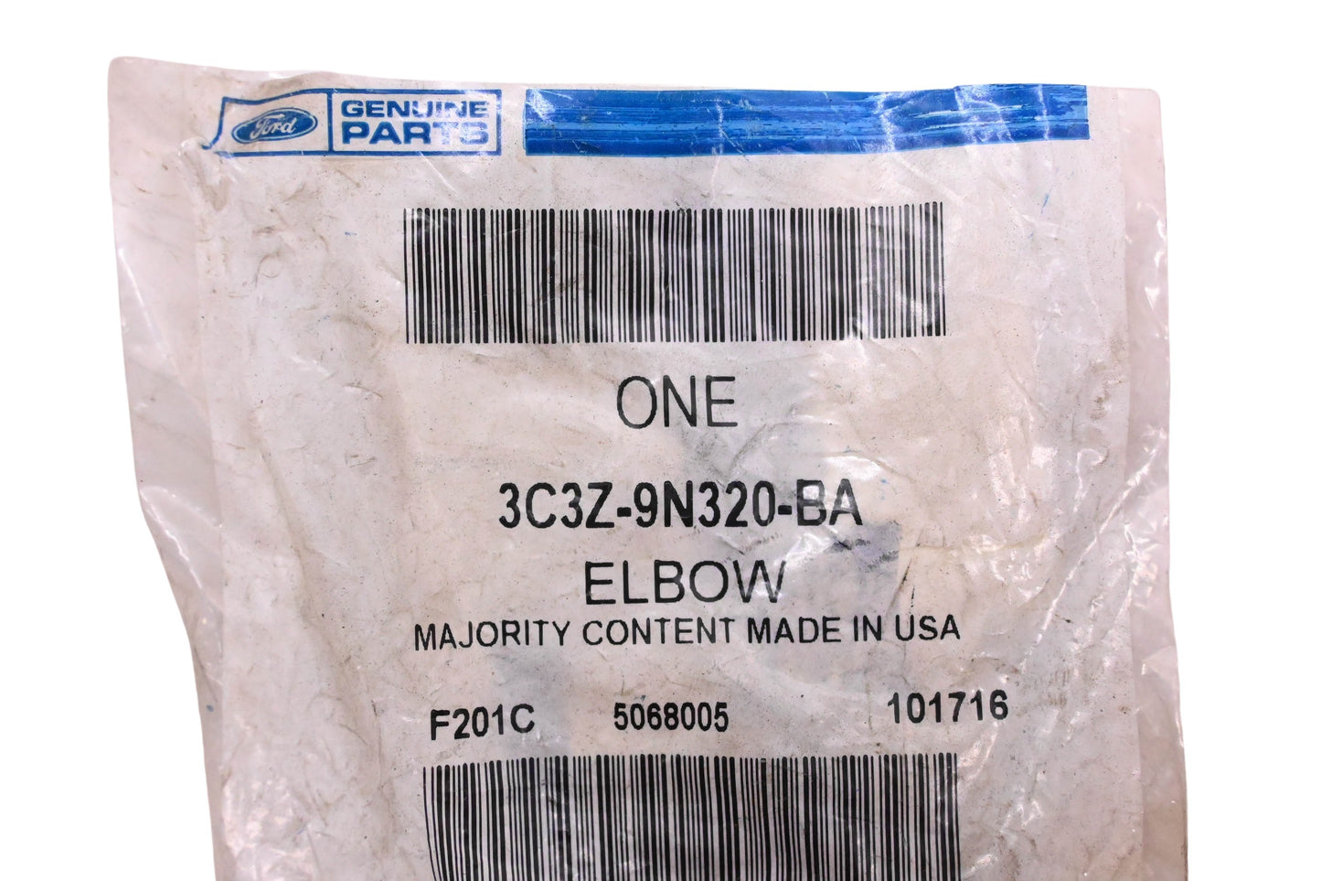 New OEM Ford 3C3Z-9N320-BA Elbow Assembly NOS