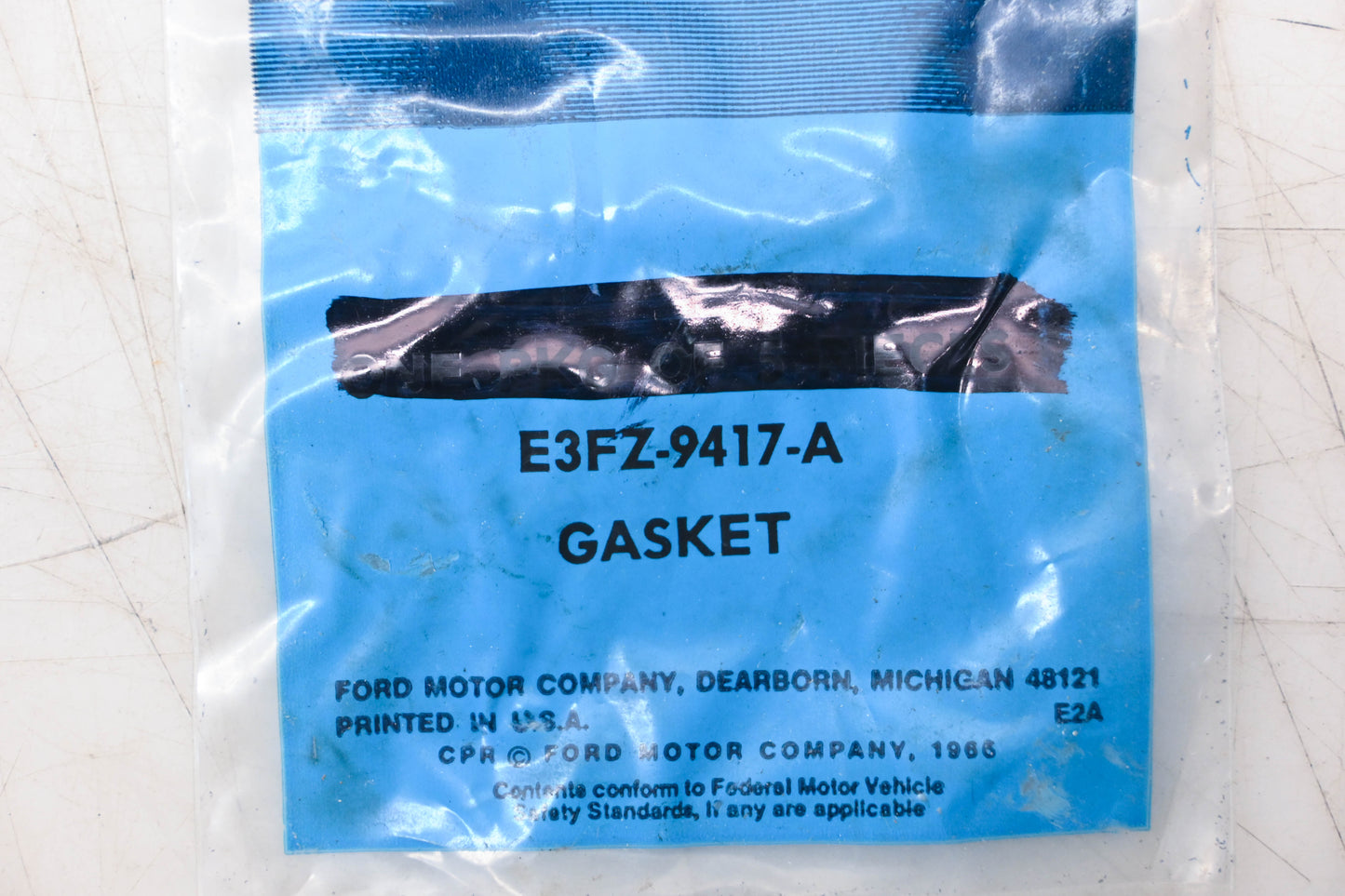 New OEM Ford E3FZ-9417-A Fuel Pump Mounting Gaskets Qty 2 NOS