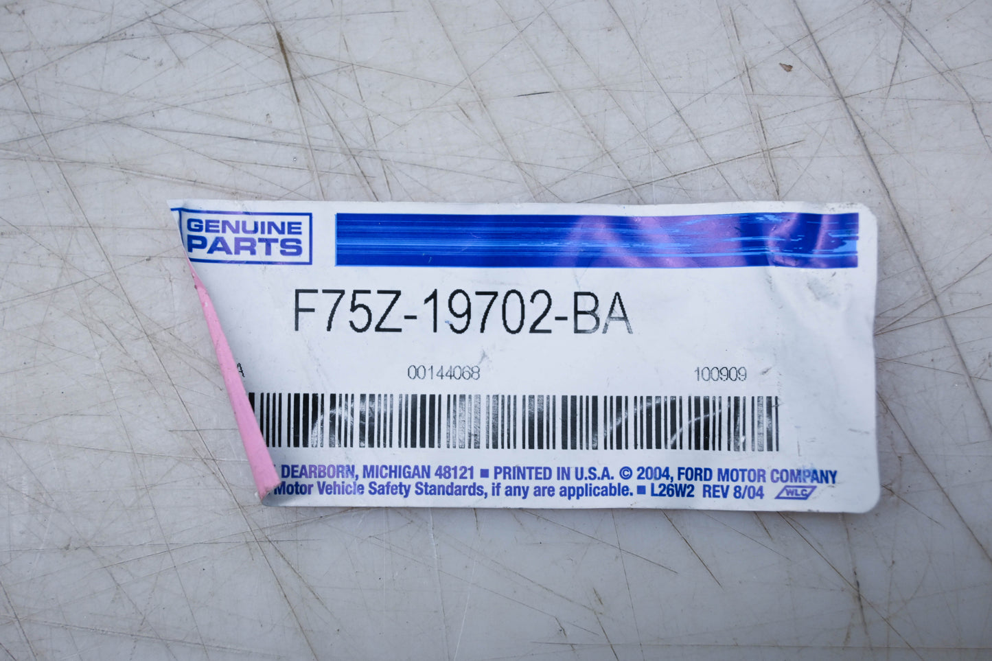 New OEM Ford F75Z-19702-BA Condenser Mount Bracket Assembly NOS