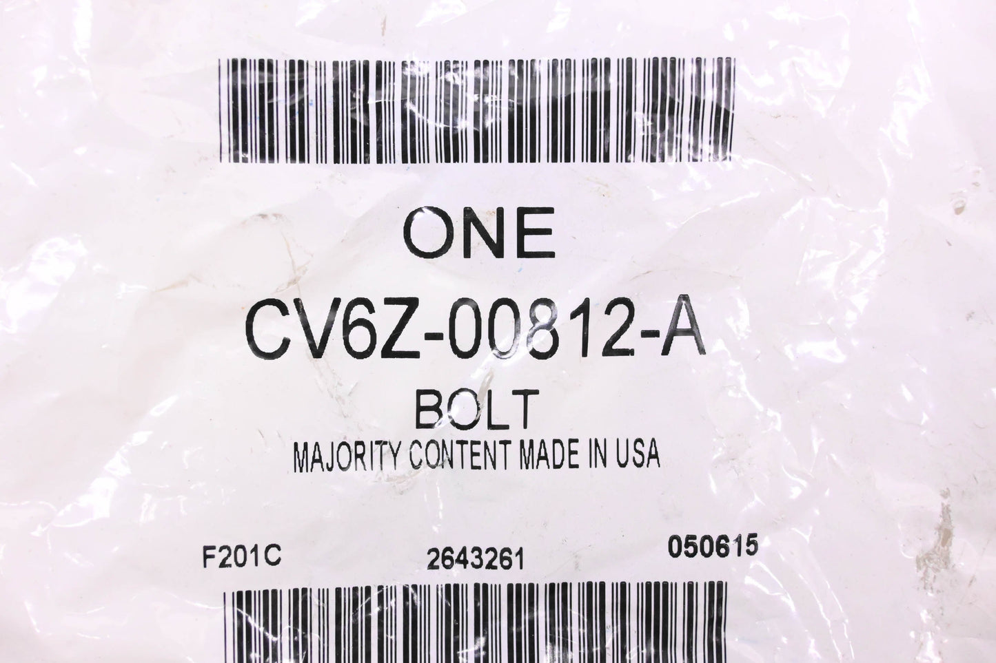 New OEM Ford CV6Z-00812-A Suspension Cross-Member Bolt NOS